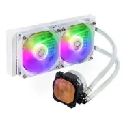CoolerMaster 240L Core ARGB White CPU Liquid Cooler 120 mm MLW-D24M-A18PZ-RW
