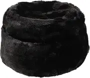 [SAFIGLE] Elderly Cotton Hat Fur Hat Black Gorros Plush Russian Hat Cossack Hat Women Man Trendy Beanie Hat Cossack Hat Faux Fur Russian Hats for Men Outdoor Hombre Snow Warm Imitation