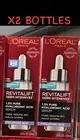 L'Oreal Revitalift Derm Intensives 1.5% Pure Hyaluronic Acid Serum 1 Oz. Lot X2!