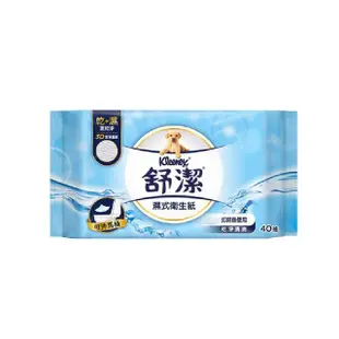 【Kleenex 舒潔】16包/箱 濕式衛生紙(40抽X16包)