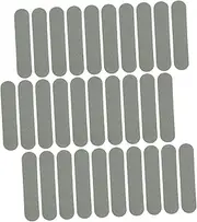 SMASOLO 50Pcs Silver Polishing Rods Double Sided Buffing Bars for Jewelry Cleaning Durable Sanding Sticks for Silver Gemstones and Crystals Portable Maintenance Tools