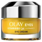 Olay Eyes - Vitamin B3 24 + viatmin C Fragance Free - Eye Cream - 15ml | Sealed