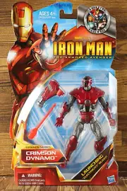 2010 Marvel Iron Man Crimson Dynamo Action Figure