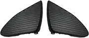 2pcs Front Fog Light Lamp Cover Black Cap Trim Compatible For Lexus IS IS250 IS350 2009-11