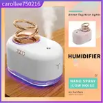 HUMIDIFIER DIFFUSER 300ML PORTABLE DOUBLE RING USB ATOMIZER