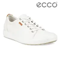 在飛比找momo購物網優惠-【ecco】SOFT 7 LADIES 經典輕巧休閒鞋(白 