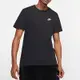 NIKE 上衣 男款 短袖上衣 運動 AS M NSW CLUB TEE 黑 AR4999-013 (3S3195)