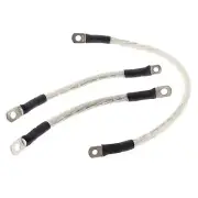 Battery Cable Kit Clear For Harley FXD Super Glide 1995-1998