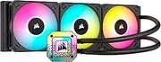 CORSAIR iCUE H150i Elite CAPELLIX XT Liquid CPU Cooler - AF120 RGB Elite Fans - 360mm Radiator - Intel LGA 1700, 1200, 115X, 2066 AMD AM5, AM4 Black CW-9060070-WW