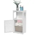 Bathroom Toilet Cabinet Storage Shelf Laundry Cupboard Corner Rack Furniture AU