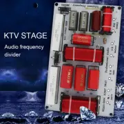 NEW 350W 3 Way 3 Speaker Unit HiFi Speakers Audio Frequency Divider Crossover US