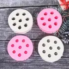 3D Raspberry Blueberry Shape Silicone Mold Sugar Craft Soap Baking ToolCake SFG
