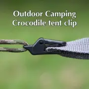 Outdoor Tarpaulin Clips Camping Tents Awning Wind Rope Clamp Plastic Clip B.pi