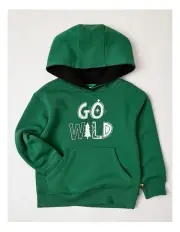 [Milkshake] Essentials Go Wild Hoodie in Green