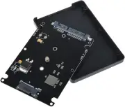 M.2 NGFF SSD to 2.5" SATA III Enclosure 7Mm Drive Adapter 2242 2260 2280
