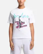 [JORDAN] Jordan Women's Mvp Graphic T-shirt Birch Heather - Size 2XL 2XL Birch Heather