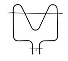 Oven Upper Top Grill Heating Element 1170000705. Suits Technika