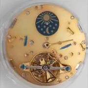 Shanghai Golden Tourbillon Mechanical Movement 3 Hands Small Seconds At 3/6/9/12