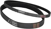 Drive Belts Vega V-Belt EPJ338 Elasticity Belt 3/4/5/6/7 Ribs for DIY RC Model Roller Transmission Belt(1Piece 6Ribs)