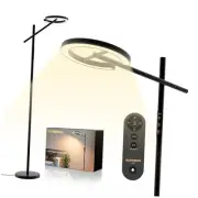 -H1B Floor Lamp with Remote,Floor Lamps for Living Room,Stepless Dimmable