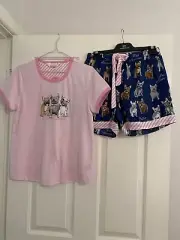 Peter Alexander Ladies Pyjama Set French Bulldog Small