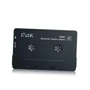Car Audio Receiver, Bluetooth Cassette Receiver Tape Aux Adapter Player Black