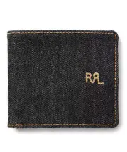 RRL Ralph Lauren "Selvedge Denim Billfold" Men's Wallet 17037