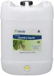 ABODE Laundry Liquid (Front & Top Loader) Blue Mallee Eucalyptus 15L