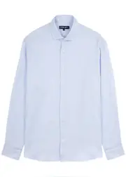 Frescobol carioca Antonio Linen Shirt - Blue - XL XL