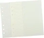 BCOATH Thick Binder Paper Refills Loose Leaf Notebook Inserts Planner Binder Pages Student Notebooks