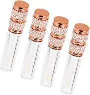 KAILIKETIY 4pcs Balm Containers Empty Lip Gloss Tube for Travel Lightweight Design for Custom Blends