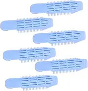WRITWAA 6pcs Hair Curler Comb Styling Rollers Clips for Women Abs Material Hair Rollers