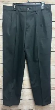 Dockers Signature Khaki Pants Pleated Size 34 X 32 Mens Gray New NWT Dress