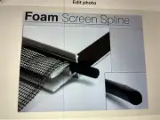 Window Screen Spline For Andersen .250, 1,500 Ft @ 4.4 Cents Per Ft.