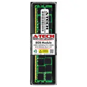 Dell A6994455 A-Tech Equivalent 8GB DDR3 1600Mhz 12800 ECC REG Server Memory RAM