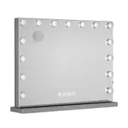 Embellir Bluetooth Makeup Mirror 58x46cm Hollywood Vanity with LED Light Wall