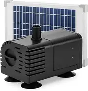 PondMAX PS600 Solar Pump & Panel Kit 630L/hr 1.6m head 12mm 5m cable 02PS010