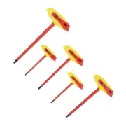 C.K Insulated T-Handle Hex Key Set, 5Pce