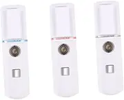 MERRYHAPY Mini Facial Steamer Face Mist Sprayer Portable Skin Care Device for Home Beauty Treatment Random Color