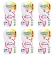 Schick Intuition Xtreme3 Women Sensitive Disposable Razors, 48 Count