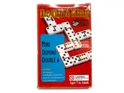 Domino King Mini Domino Double 6 incl Handy Vinyl Case for Ages 7+ (DOM004616)