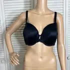 NWT Savage x Fenty Underwire Lightly Lined & Padded Black Bra Size 38DD