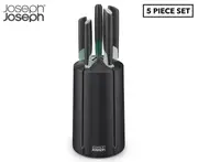 Joseph Joseph 5-Piece Elevate Carousel Knife Block Set