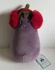Jellycat Toastie Vivacious Eggplant Plush, NWT