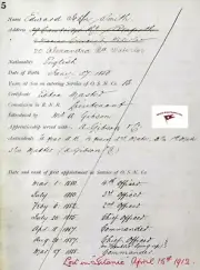 RMS TITANIC CAPTAIN, EDWARD JOHN SMITH, COMPLETE RECORD OF SEAMANSHIP REPRINT