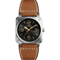 在飛比找Yahoo奇摩購物中心優惠-Bell & Ross BR 03-92時尚機械錶-BR03