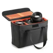 Camera Insert Bag Camera Cube Foldable Camera Bag Insert with Handle DSLR SLR...