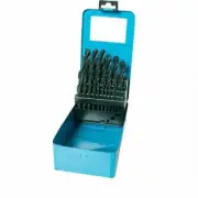 Silverline DS51 HSS Jobber Drill Bit Set, 1-13 mm - 25 Pieces