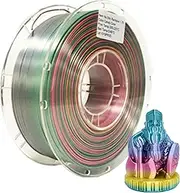 FOCCAR 3D Printer Filament, 3D Printer Multicolour Bundle Filament,3D Printer Consumables, Fast Color Change Filament Dimensional Accuracy +/- 0.02 Mm, 1 Kg