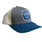 Cinch Youth Boy's FlexFit Logo Grey Trucker Cap MCC0606032